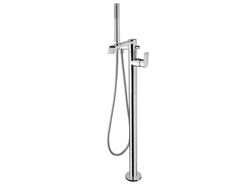 TOLOMEO 83596 - Floor standing single handle bathtub mixer by Rubinetterie Frattini - view 2